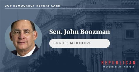 Sen. John Boozman - Republican Accountability