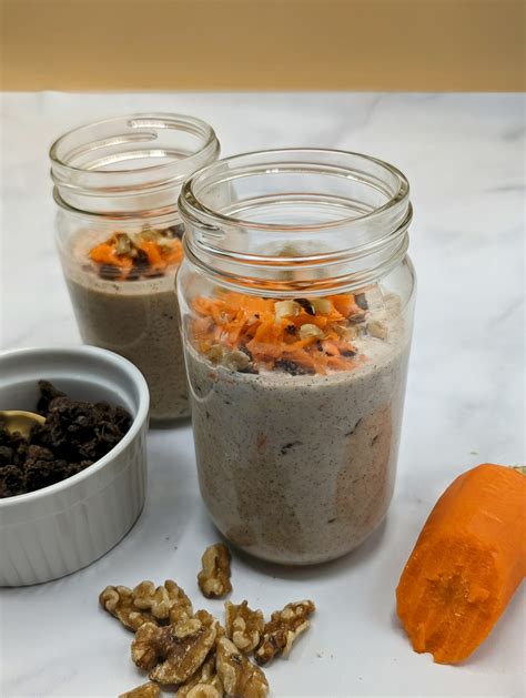 Carrot Cake Overnight Oats Foodom