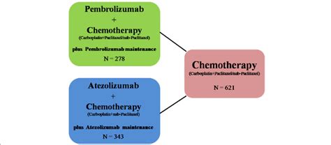 Diagram Of The Indirect Comparison Between Pembrolizumab Plus