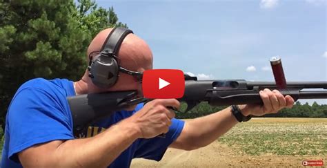 Benelli Supernova Tactical Pump Shotgun Gun Videovault