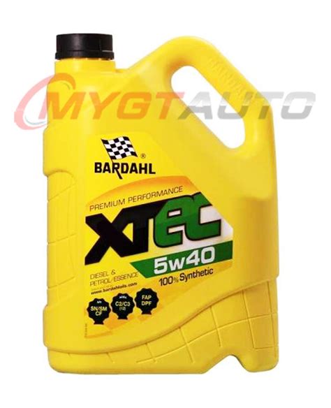 BARDAHL 5W40 XTEC 5L - купить по низкой цене в Новосибирске и с ...