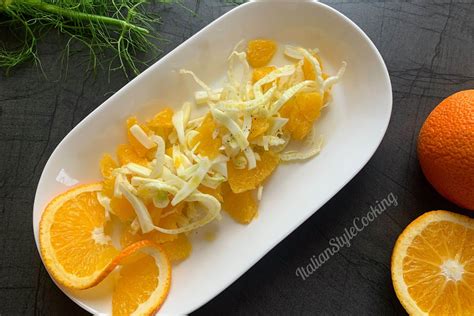 Fenchel Orangen Salat Leckeres Italienisches Min Rezept