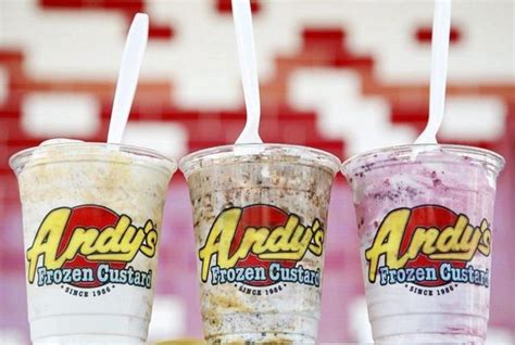 ANDYS FROZEN CUSTARD Updated January 2025 751 E Exchange Pkwy