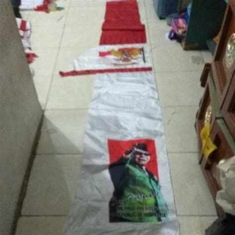 Jual Stock Ready Umbul Umbul Bendera Indonesia Merah Putih Gambar