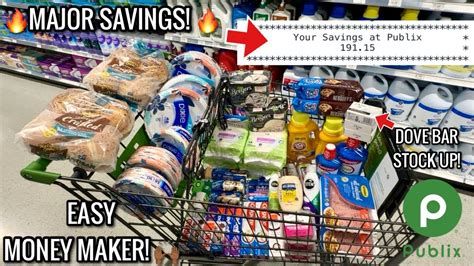 Publix Free Cheap Couponing Deals Haul Savings Big Money