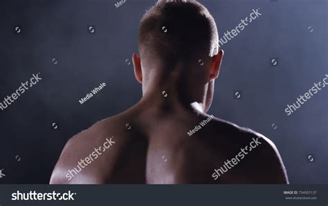 Back View Torso Attractive Male Body Stock Photo Shutterstock