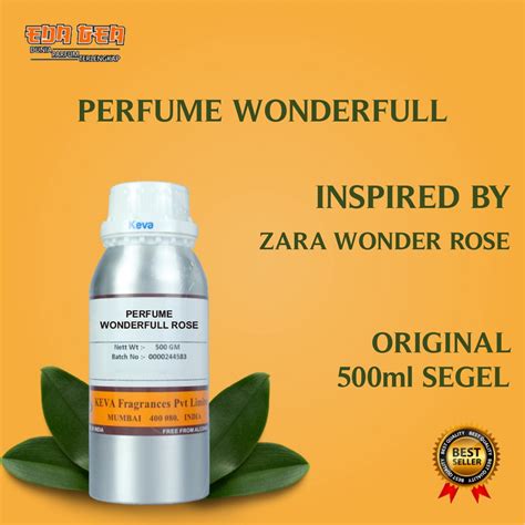 Jual BIBIT PARFUM PERFUME WONDERFUL ROSE KEVA ZARA WONDER ROSE