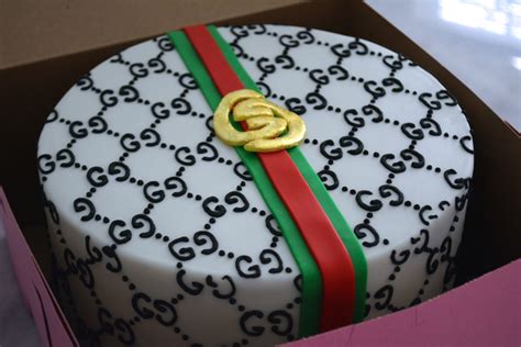 Cake Inspired By Gucci Hand Piped