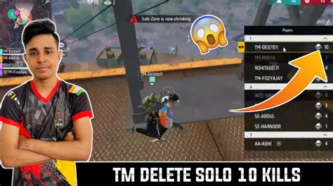 Tm Delete Solo Kills Deletesolo Dominate Delete Frags