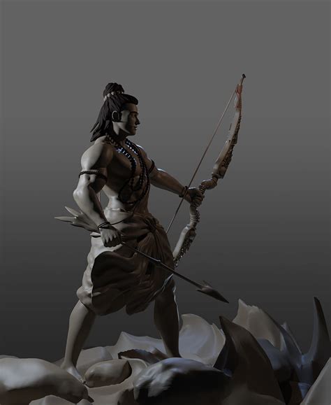 Artstation Jay Shree Ram Lord Rama Angry Hd Phone Wallpaper Pxfuel