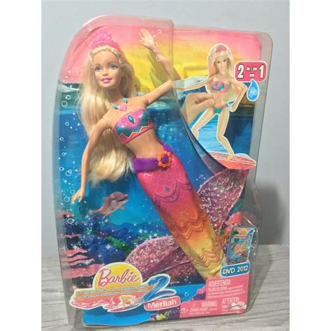 Boneca Barbie Em Vida De Sereia 2 Barbie Merliah Shopee Brasil