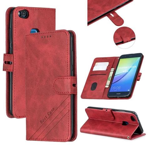 Housse Mod Le Support Pu Cuir Pochette Tui Pour Huawei P Lite