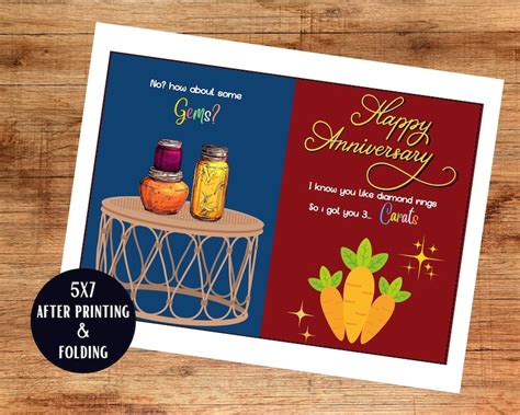 Printable Anniversary Card Funny Funny Anniversary Card for - Etsy