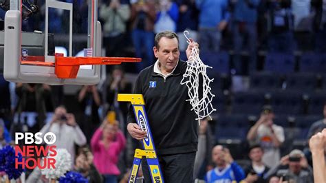 Retired Duke Basketball Coach Mike Krzyzewski Reflects On His Long Illustrious Career Youtube