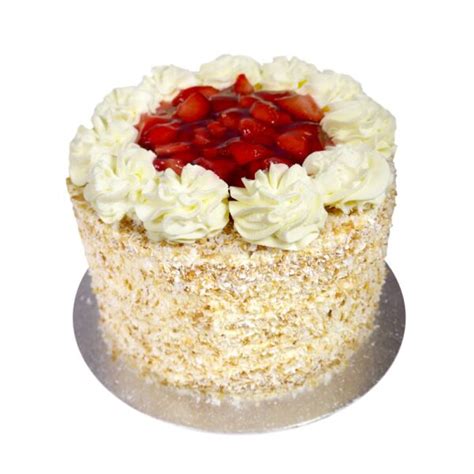 6" Strawberry Gateau - Greenhalghs Craft Bakery