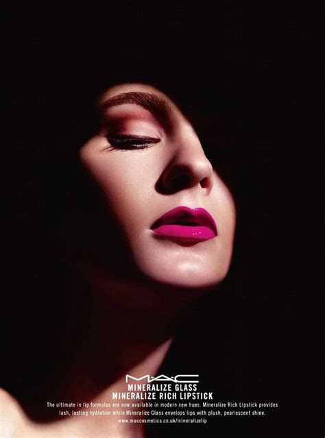 Irina Kulikova Gets Glossy In Mac Cosmetics Mineralize Ads Fashion