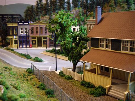 Tys Model Railroad Layout Scenery Part Iii Downtown