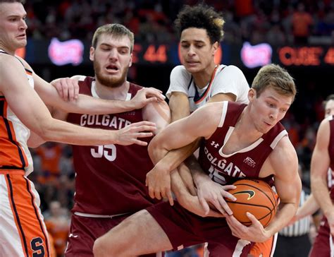 Syracuse And Colgate To Meet In Mens Basketball Again In