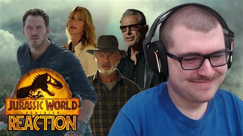 EBA Reacts Jurassic World Dominion Official Trailer Reaction