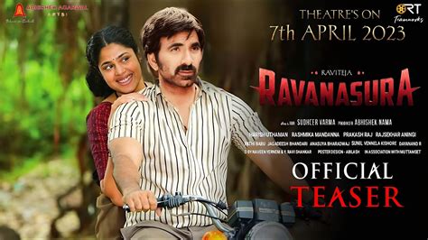 Ravanasura Official Trailer Ravanasura Theatrical Trailer Ravanasura