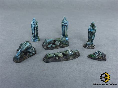 Lotr Ruined Gondor Terrains Minis For War Painting Studio