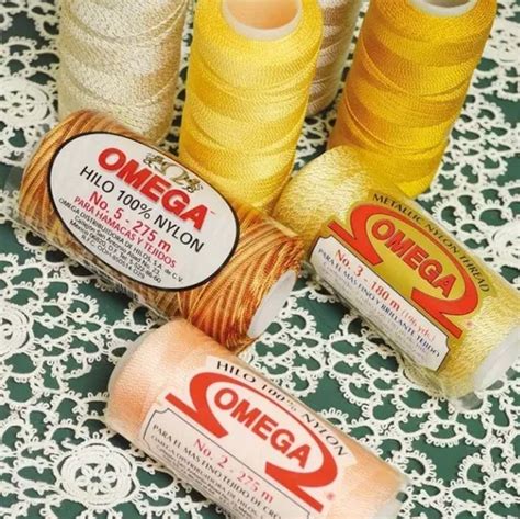 Hilo Omega Nylon Colores A Elegir Tubos Meses Sin Intereses