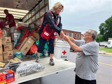 Red Cross Providing Help Hope And Emergency Relief For Flood Affected