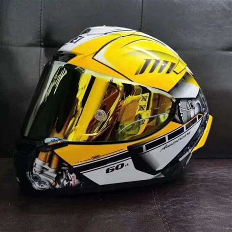 Full Face Motorcycle Helmet X X Yellow Ha Helmet Helmet Riding