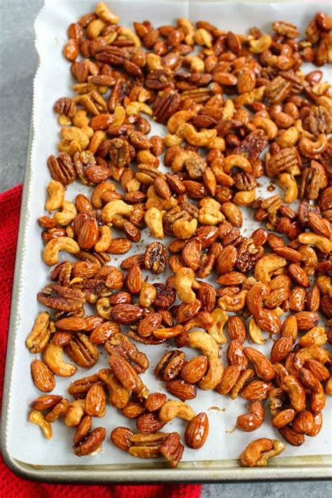 Slow Cooker Honey Roasted Mixed Nuts Delightful E Made