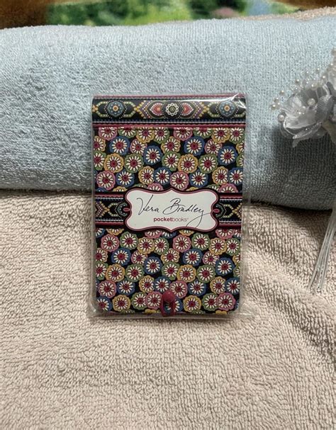 Vera Bradley Symphony In Hue Pocket Paper Retired Mini Notepad Nip Nwt