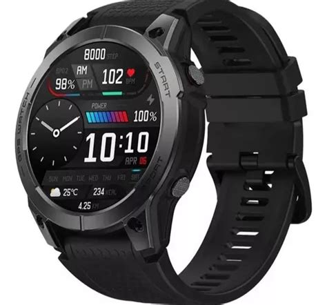 Smartwatch Zeblaze Stratos 3 Amoled Ultra Hd Gps Chamadas Frete grátis