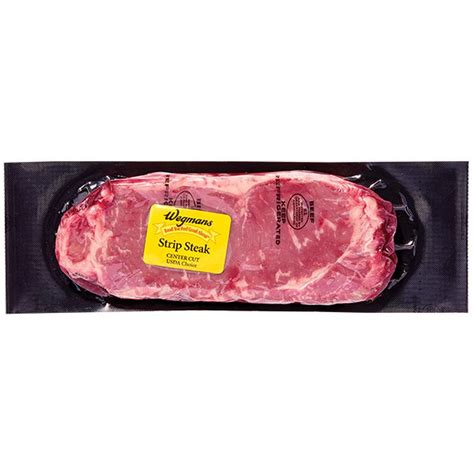 Wegmans Choice Center Cut Strip Steak Wegmans