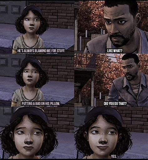 W Clementine Rthewalkingdeadgame