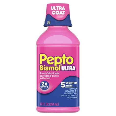 Pepto Bismol Ingredients Label - Ythoreccio