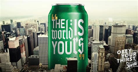 The Untold Story Of Sprite's "Obey Your Thirst" Slogan