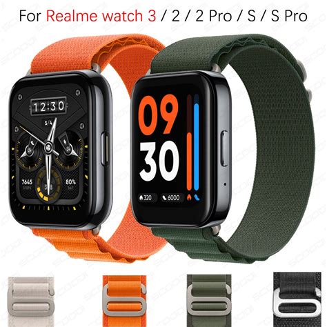 Alpine Loop Nylon Strap For Realme Watch Pro Pro S S Pro Watch