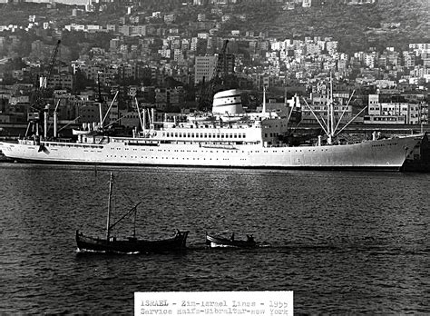 ZIM LINE – Israel’s Passenger and Cruise company in the 1950s and 1960s | Cruising The Past