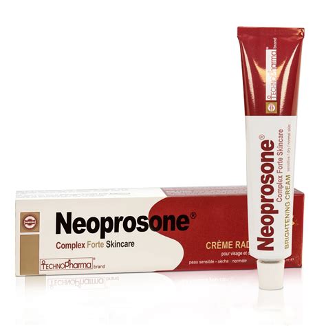 NEOPROSONE Skin Brightening Cream 1.7 Fl oz/50 ml | Fade Dark Spots on Face, Elbows, Knees ...