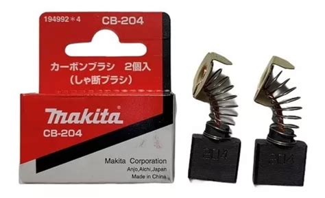 Escobillas De Carbon Makita Cb 204 194992 4 Meses sin interés