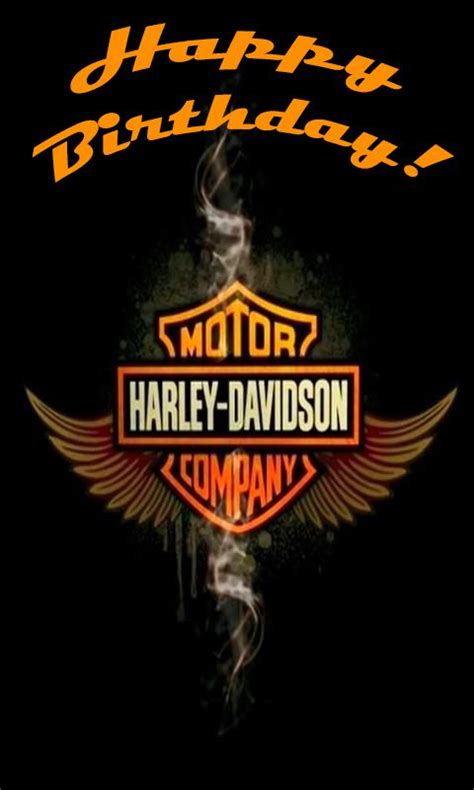 Happy Birthday Harley Davidson Harley Davidson Pics Pinterest