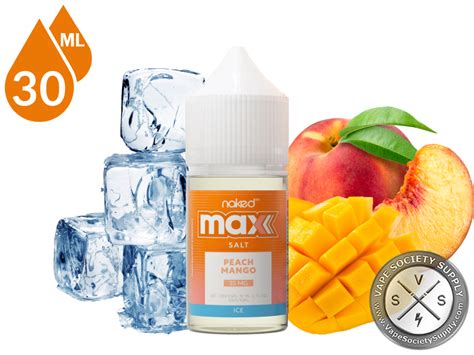 Peach Mango ICE NAKED 100 SALT MAX 30ml