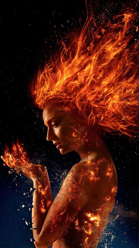 Free Download Dark Phoenix 2019 Phone Wallpaper Marvel Comics Dark Phoenix [1536x2732] For Your