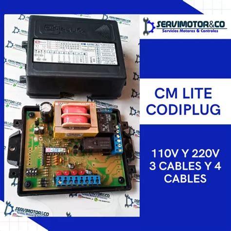 Tablero Codiplug Cm Lite Cm Triac Y Mk Motor Con Receptor MercadoLibre