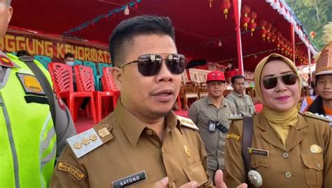 Bupati Satono Lepas Peserta Pawai Tatung Festival Cap Go Meh Di