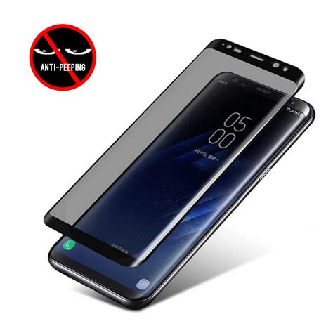 D Full Cover Privacy Vidrio Templado Tempered Glass For Samsung Galaxy