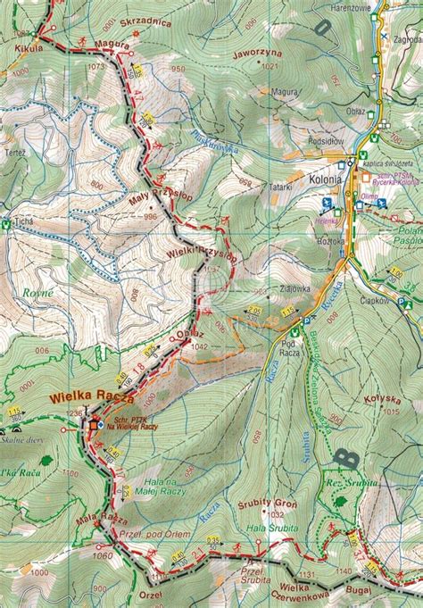 Beskid Ywiecki Mapa Cyfrowa Do Garmin Compass