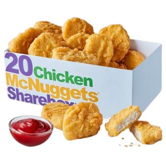 20 Chicken Nuggets McDonald's - price, calories