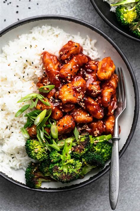 Easy Sesame Chicken Recipe Creme De La Crumb