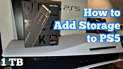 How To Add Storage To Ps5 Youtube