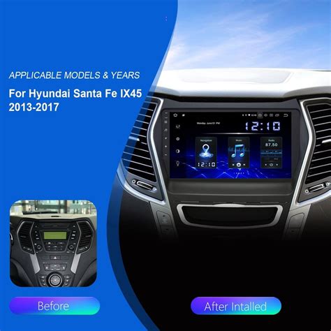 Asca Android Car Stereo Player For Hyundai Santa Fe At Rs In New Delhi